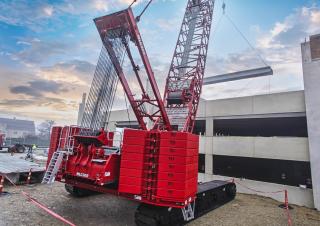 Grúas sobre orugas - Pluma de celosía Manitowoc MLC300