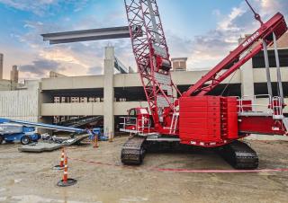 Grúas sobre orugas - Pluma de celosía Manitowoc MLC300