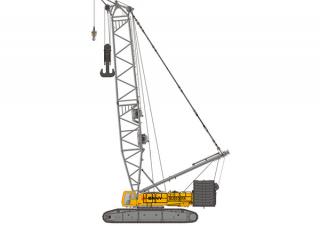 Grúas sobre orugas - Pluma de celosía Sany SCC6500A
