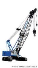 Grúas sobre orugas - Pluma de celosía Hitachi Sumitomo SCX 1200-2