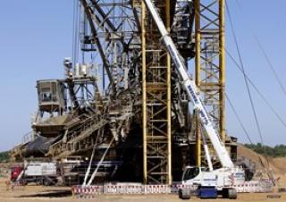 Grúas sobre orugas - Pluma telescópica Liebherr LTR 1060