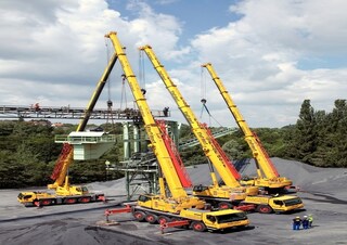 Grúas todo terreno Liebherr LTM 1050-3.1 