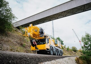 Grúas todo terreno Liebherr LTM 1150-5.3