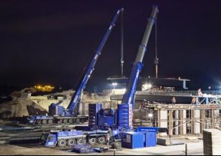 Grúas todo terreno Liebherr LTM 1500-8.1