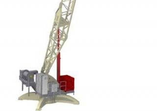 Grúas torre con pluma rotativa TEREX CRANES CDK 100-16