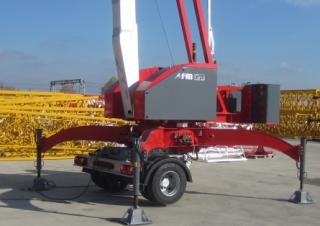 Grúas torre con rotación inferior FM-Gru 524 RBI-FA