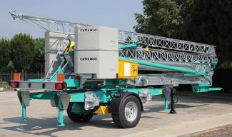 Grúas torre con rotación inferior Cattaneo CM 221 