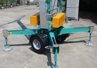 Grúas torre con rotación inferior Cattaneo CM 221 