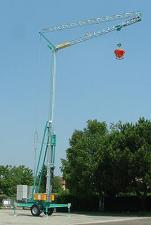 Grúas torre con rotación inferior Cattaneo CM 221 