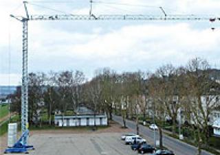 Grúas torre con rotación inferior KSD TK 4515 (2,5m)
