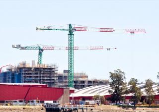 Grúas torre con rotación superior Jaso J1400