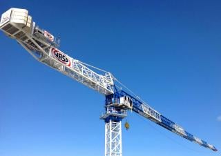 Grúas torre con rotación superior Jaso J420