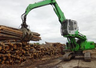 Manipuladores de materiales Sennebogen 821R E 