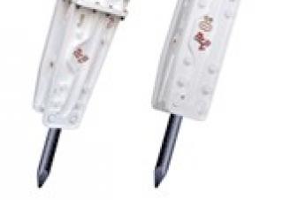 Accesorios Martillos hidráulicos Komac TOR 36V