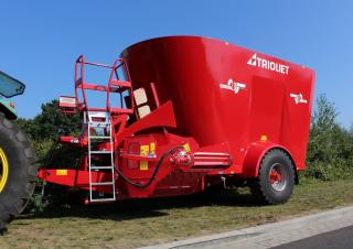 Tecnología de alimentación Mezcladores de pienso Trioliet Solomix 2 1200L VLL-S