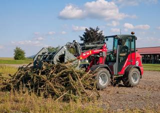 Mini cargador frontal Weidemann 1260 LP