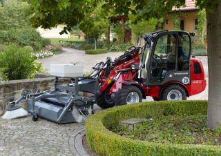 Mini cargador frontal Weidemann 1280