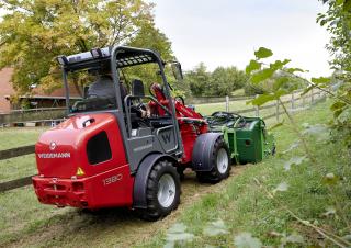Mini cargador frontal Weidemann 1380