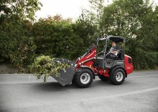 Mini cargador frontal Weidemann 1380
