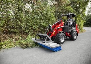 Mini cargador frontal Weidemann 1380