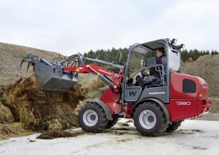 Mini cargador frontal Weidemann 1380