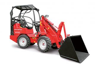 Mini cargador frontal Schäffer 2028