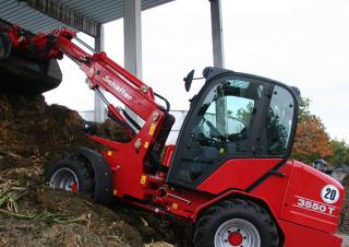 Mini cargador frontal Schäffer 3550 T