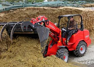 Mini cargador frontal Schäffer 3550 T