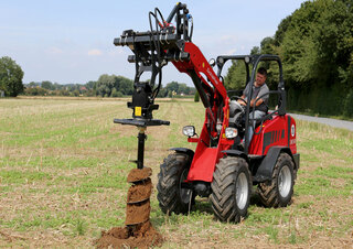 Mini cargador frontal Schäffer 3650  