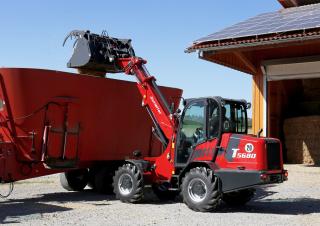 Mini cargador frontal Schäffer 5680 T-3