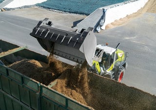 Mini cargador frontal Claas Torion 1177