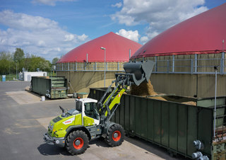 Mini cargador frontal Claas Torion 1177