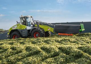 Mini cargador frontal Claas Torion 1410
