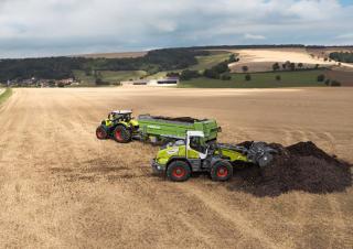 Mini cargador frontal Claas Torion 1410
