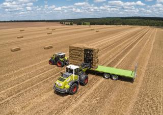 Mini cargador frontal Claas Torion 1410