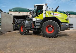 Mini cargador frontal Claas Torion 1410