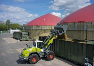 Mini cargador frontal Claas Torion 1511