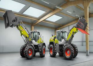 Mini cargador frontal Claas Torion 1812