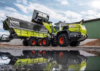 Mini cargador frontal Claas Torion 1913