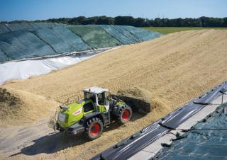 Mini cargador frontal Claas Torion 1914