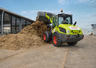 Mini cargador frontal Claas Torion 535
