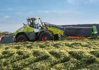 Mini cargador frontal Claas Torion 639