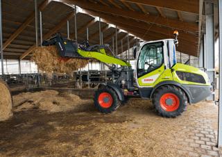 Mini cargador frontal Claas Torion 639
