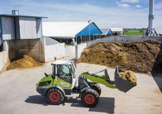 Mini cargador frontal Claas Torion 639