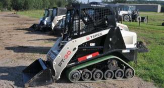Minicargadoras Terex PT 30