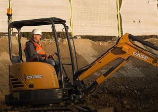Miniexcavadoras Case CX26C