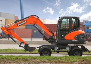 Excavadoras hidráulicas  de ruedas Doosan DX57W