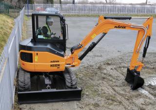Miniexcavadoras Hanix H55DR