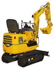Miniexcavadoras Komatsu PC09-1 STD