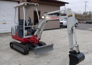 Miniexcavadoras Takeuchi TB 016 A